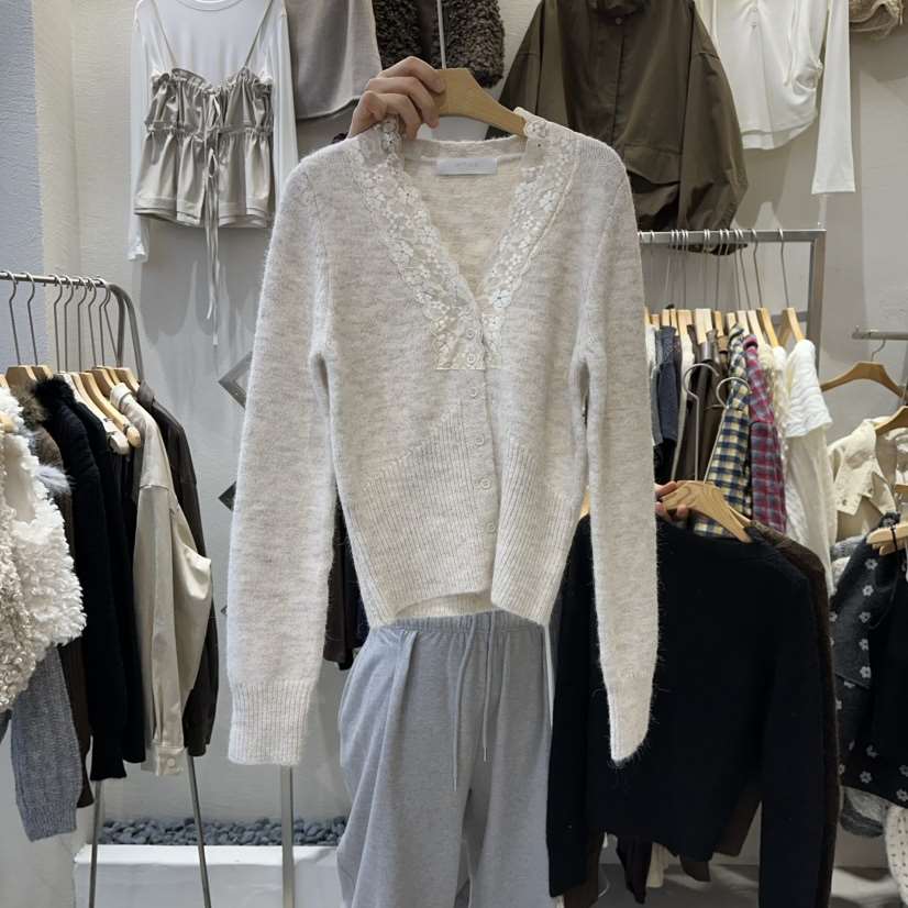 HIPTIQUE韓國代購㊣女士新款真品推薦25秋冬時尚職業針織衫HIPTIQUE針織衫