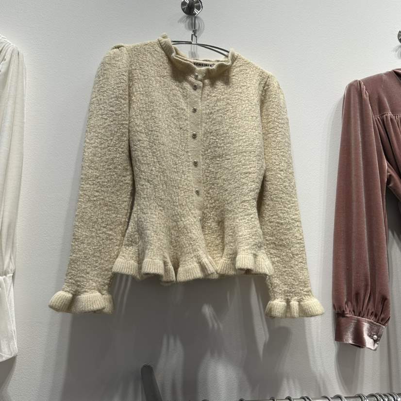 SENSIBLE-S東大門㊣直郵女士新款職業25秋冬時尚針織衫開襟衫SENSIBLE針織衫