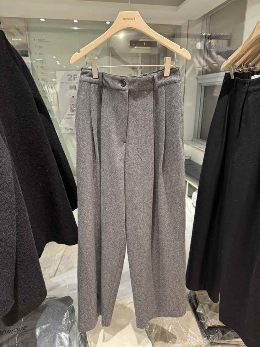 MONIQUE韓國直郵㊣女士新品休閑25秋冬推薦職業時尚人氣休閑褲MONIQUE休閑褲