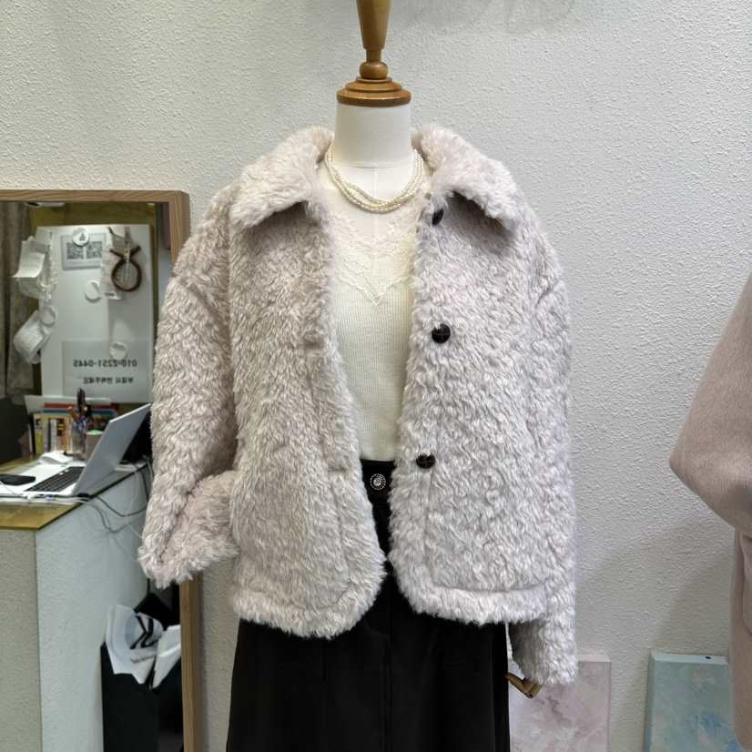 SYMPHONY韓國代購㊣女裝新款時尚職業人氣推薦25秋冬休閑夾克SYMPHONY夾克