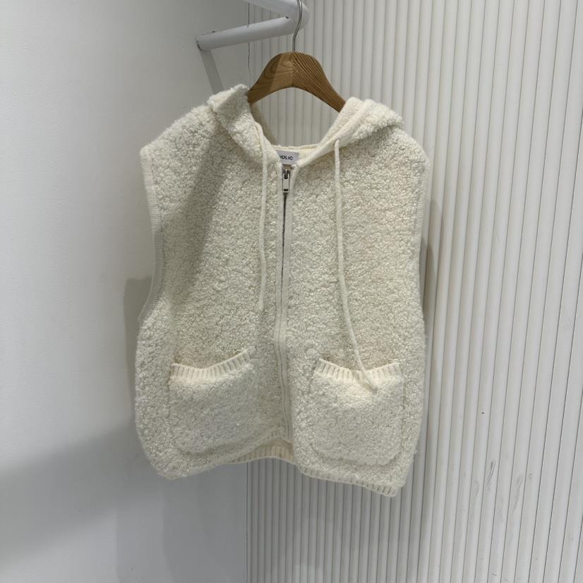 COCO HOLIC東大門㊣實拍女士新品人氣時尚熱賣25秋冬馬甲抓絨COCO HOLIC馬甲