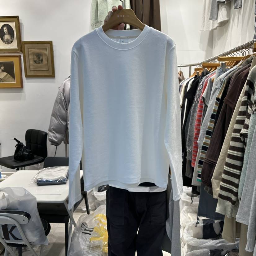 MODS-Q韓國直郵㊣女士新款時尚熱賣推薦休閑真品人氣長袖T恤MODS-Q長袖T恤
