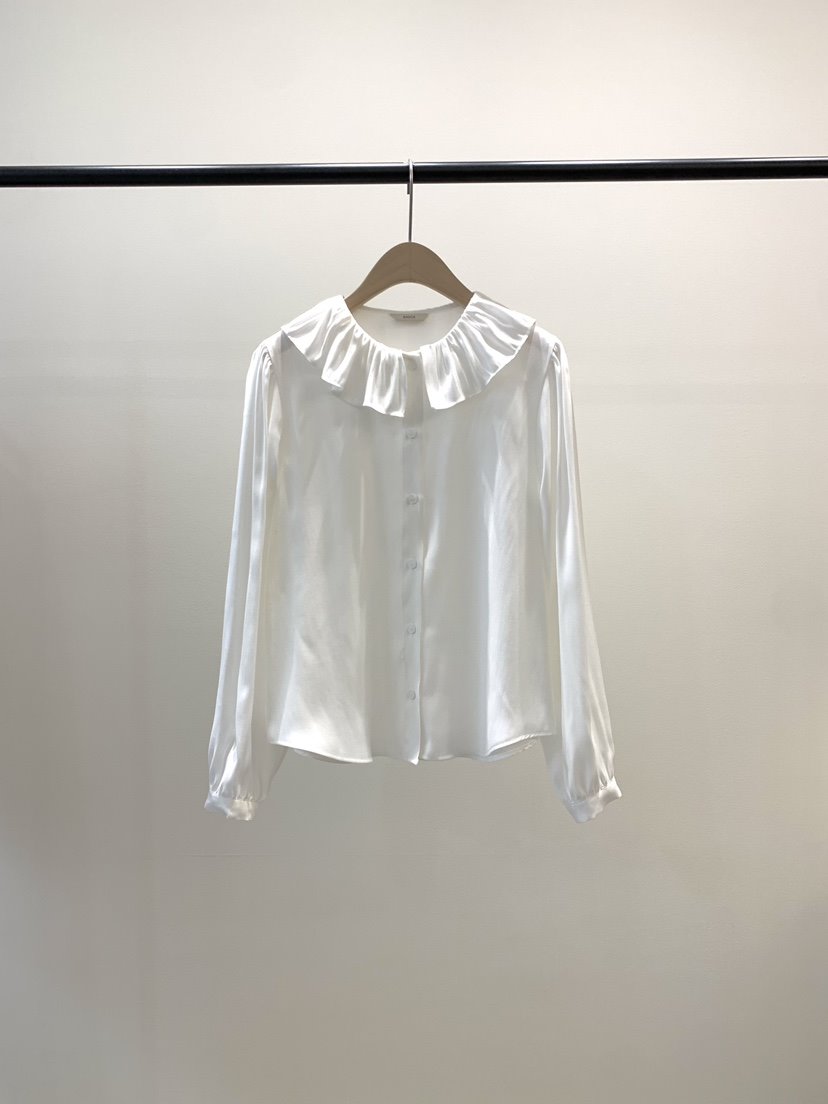 KNOCK東大門㊣實拍女士新款25秋冬推薦真品休閑熱賣襯衫蕾絲衫KNOCK襯衫/蕾絲衫