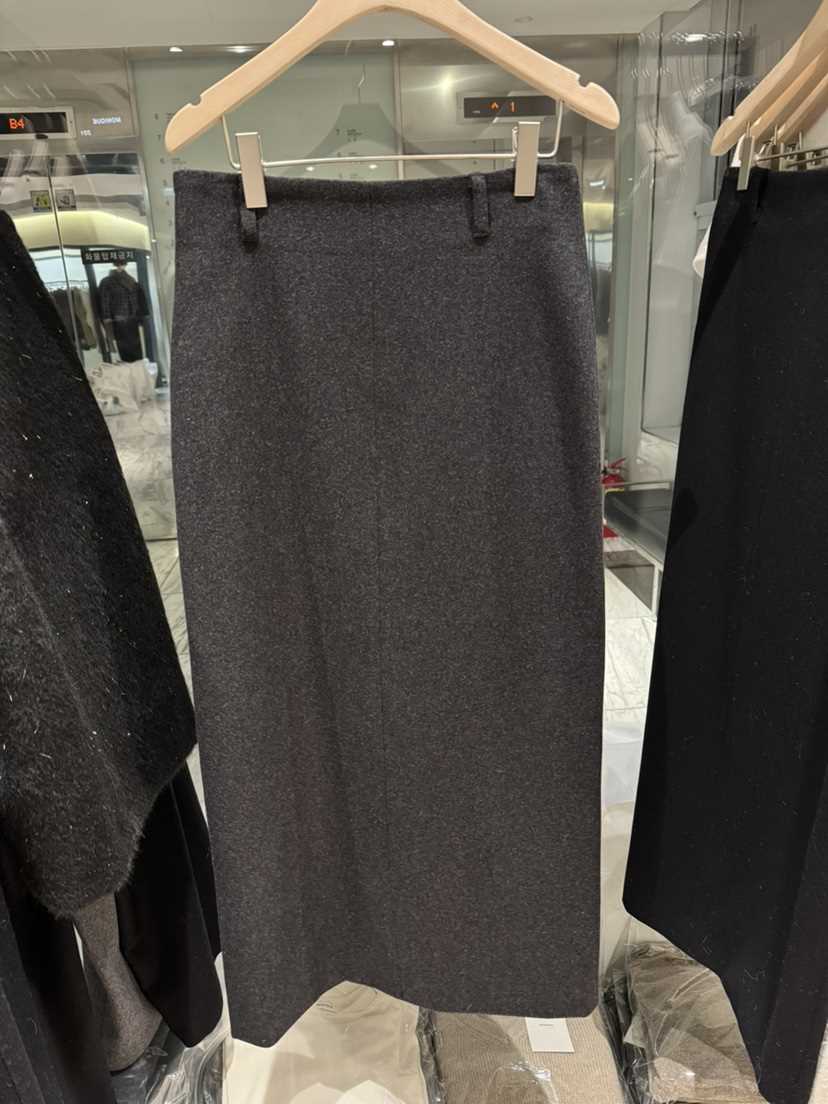 MONIQUE東大門㊣直郵女士新款時尚真品25秋冬半身裙中短裙羊毛MONIQUE半身裙/中短裙