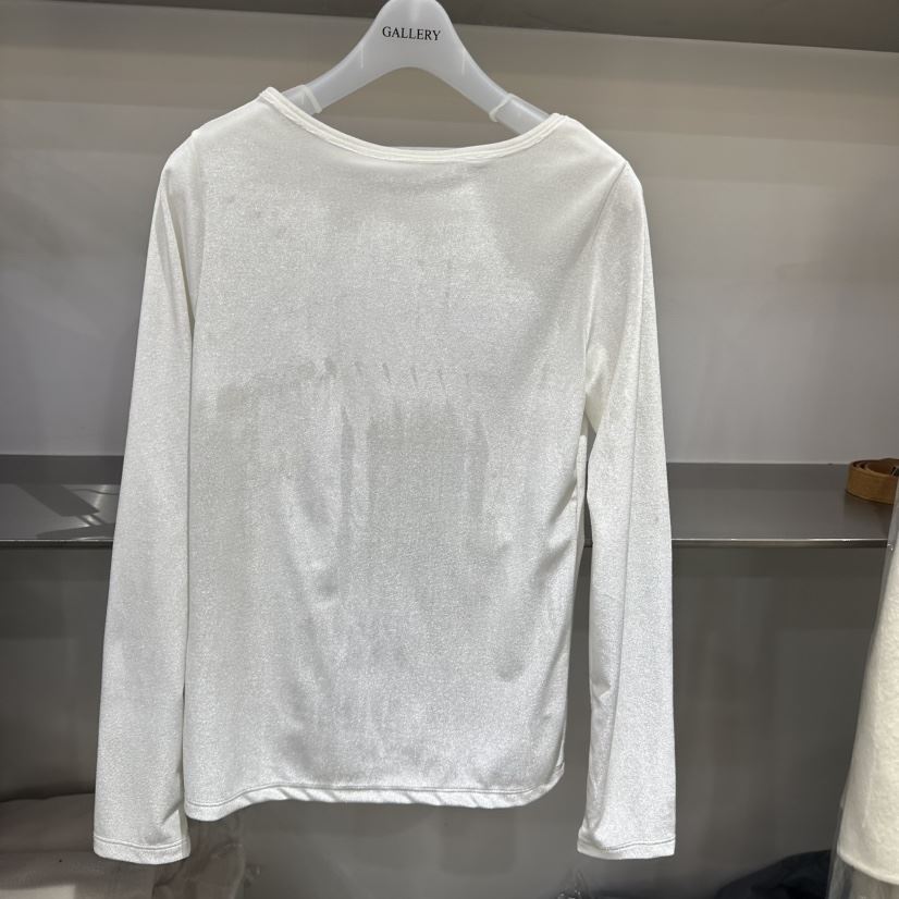 GALLERY-P東大門㊣代購女士新款職業25秋冬長袖T恤船領絲絨GALLERY-P長袖T恤