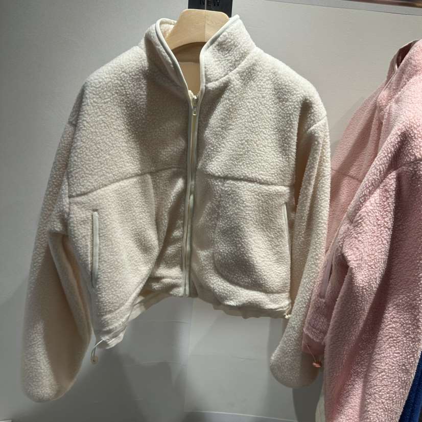 ROOM K-P東大門㊣實拍女士新款25秋冬人氣熱賣夾克抓絨拉鏈ROOM K夾克