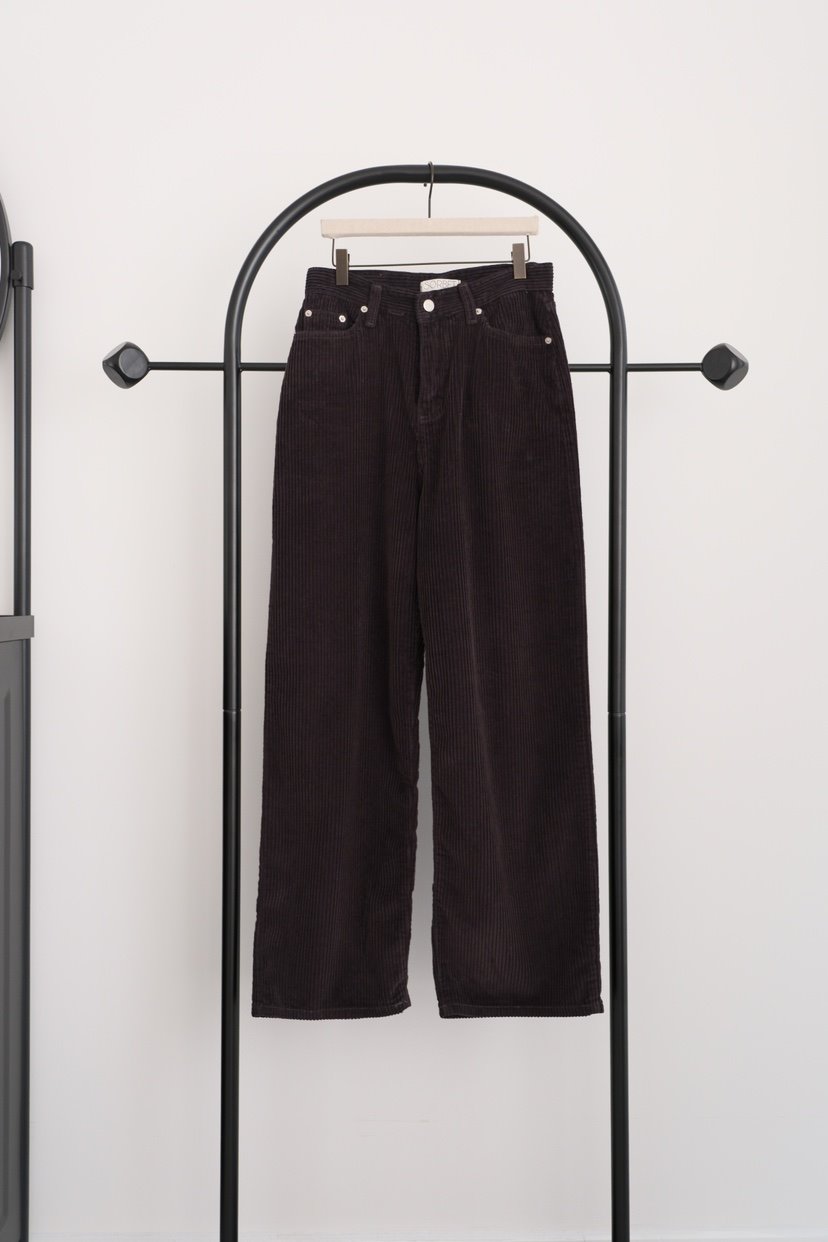 SORBET韓國代購㊣女裝新品職業時尚25秋冬人氣熱賣真品休閑褲SORBET/flat white休閑褲