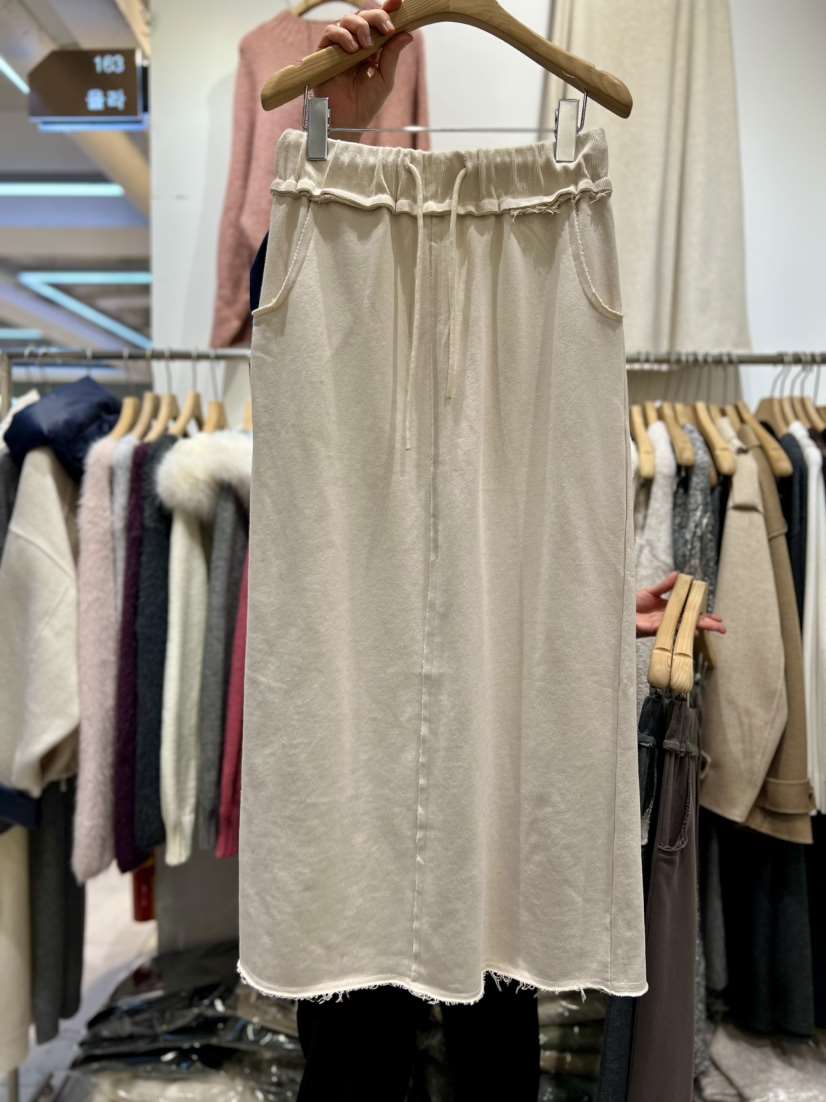 OLA東大門㊣實拍女士新款真品25秋冬人氣時尚熱賣休閑職業長裙mellor/OLA長裙