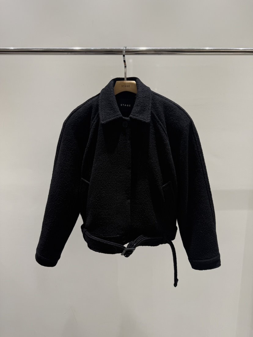 STAGE東大門㊣代購女裝新品真品職業25秋冬時尚休閑人氣夾克STAGE夾克