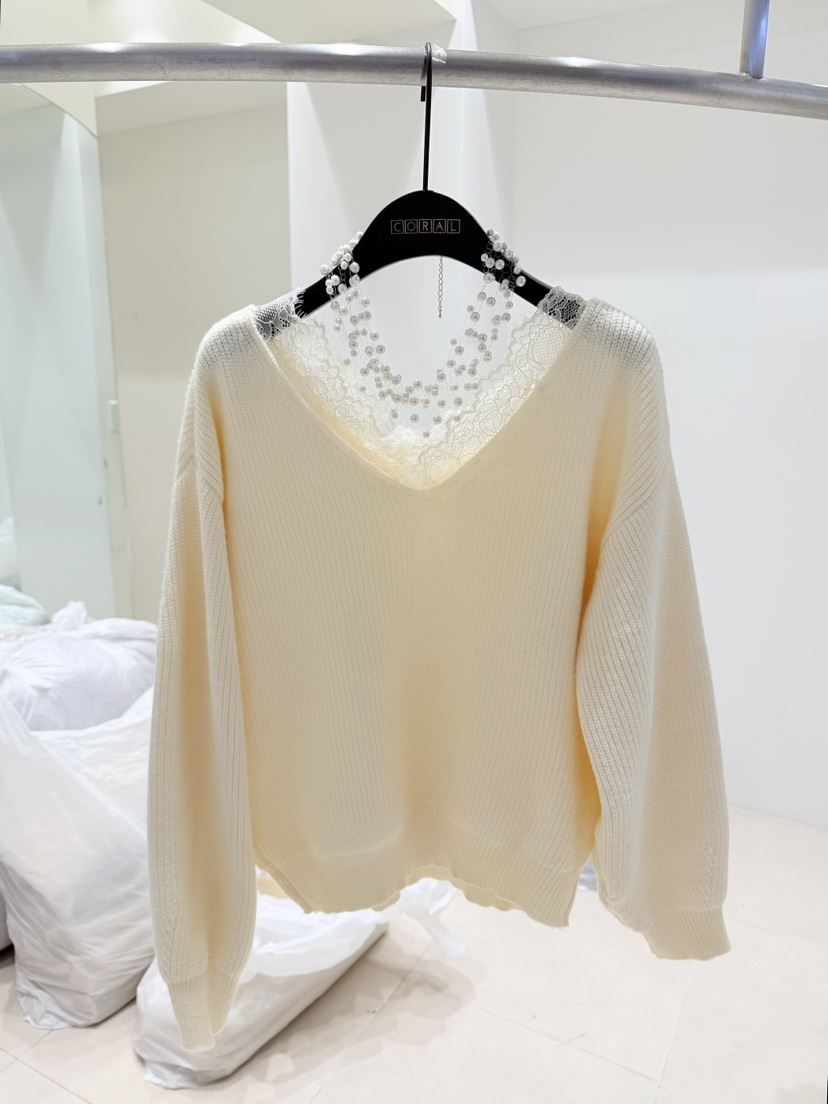 CORAL東大門㊣直郵女裝新品熱賣推薦25秋冬人氣休閑真品針織衫CORAL針織衫