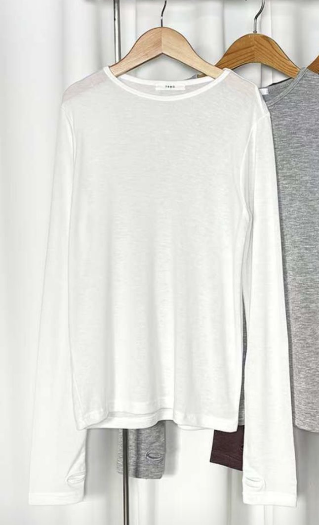 PASTELDEER韓國代購㊣女裝新款休閑職業推薦真品長袖T恤保暖PASTELDEER長袖T恤