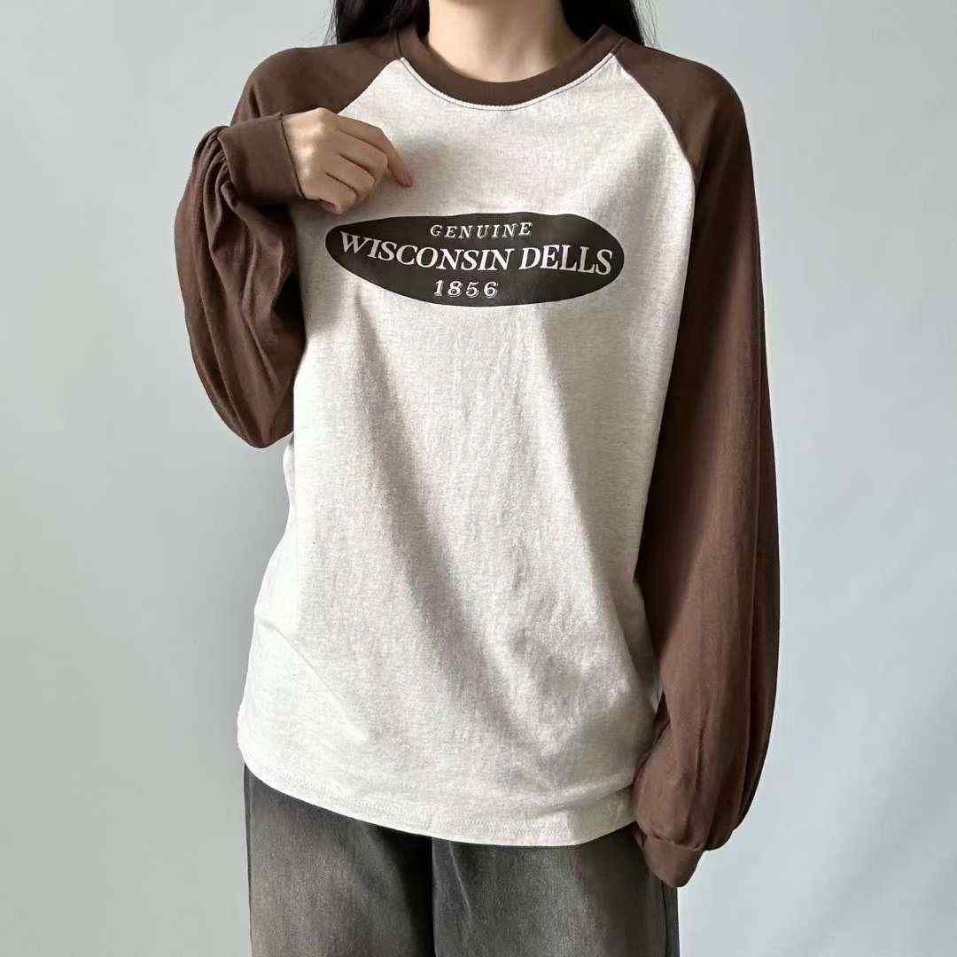 PASTELDEER東大門㊣直郵女裝新品真品休閑25秋冬人氣長袖T恤PASTELDEER長袖T恤