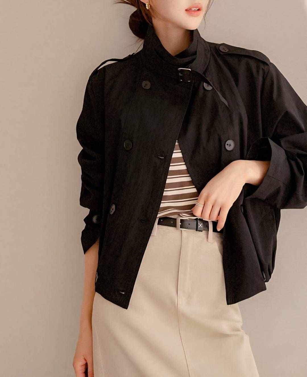 MU 뮤-T東大門㊣實拍女士新品職業人氣熱賣25秋冬休閑夾克MU 뮤-T夾克