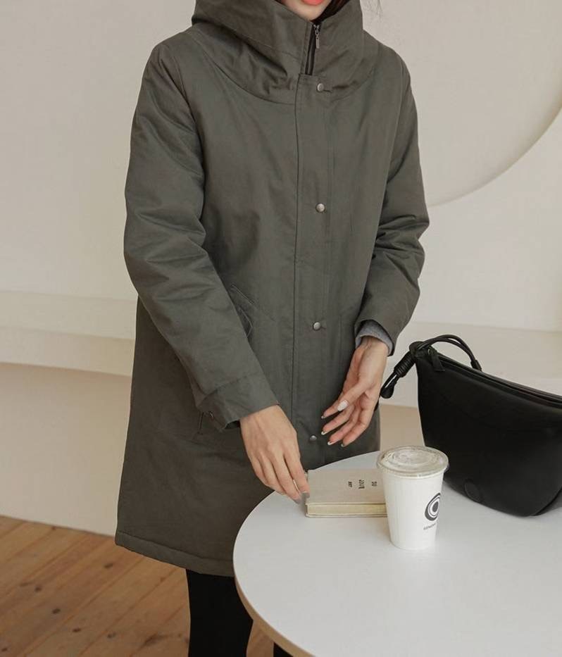 MU 뮤-T東大門㊣代購女士新款25秋冬推薦熱賣職業長款風衣MU 뮤-T長款風衣