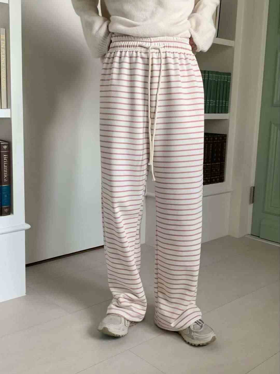 WOO SUNG韓國直郵㊣女裝新款推薦人氣真品職業時尚休閑褲抓絨WOO SUNG休閑褲