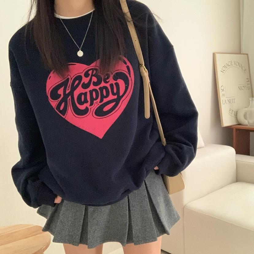 HELLO JINI韓國代購㊣女士新品休閑人氣職業真品熱賣推薦衛衣HELLO JINI衛衣