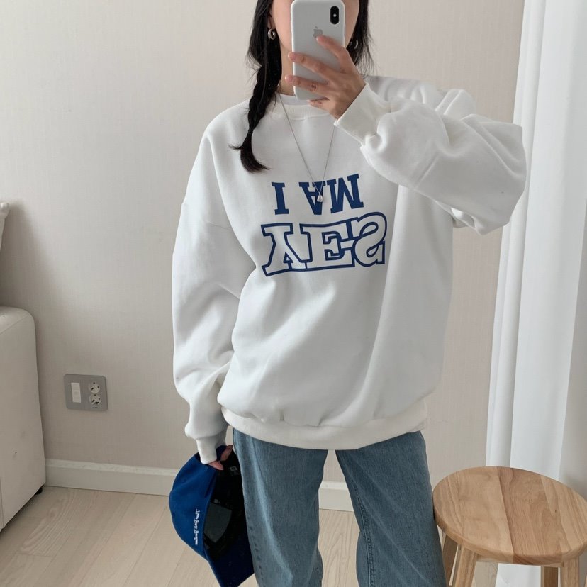 HELLO JINI東大門㊣實拍女裝新品人氣熱賣職業25秋冬休閑衛衣HELLO JINI衛衣