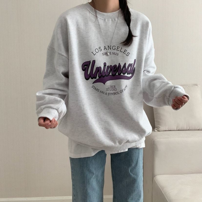 HELLO JINI韓國代購㊣女士新款真品推薦時尚25秋冬職業衛衣HELLO JINI衛衣