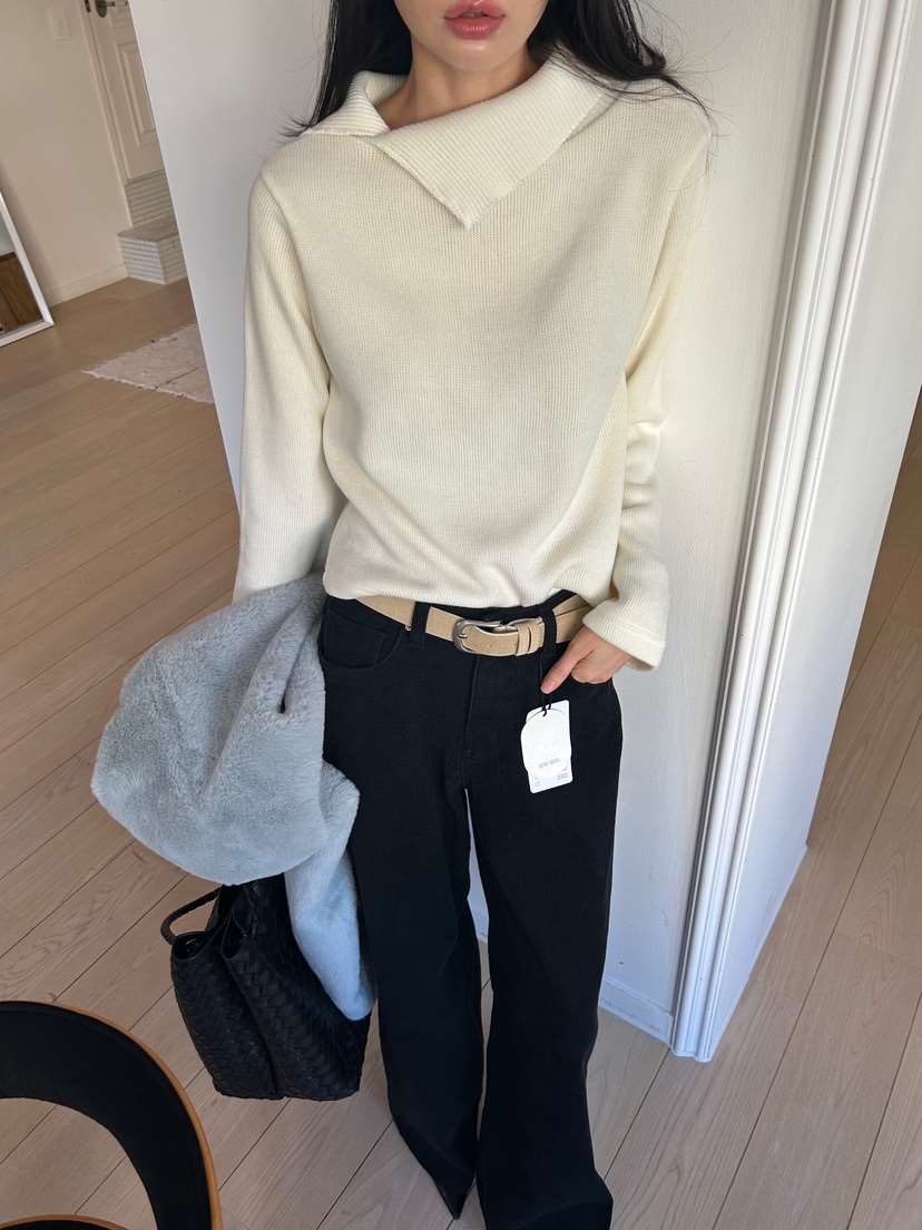 ME MO東大門㊣代購女士新品休閑職業時尚熱賣25秋冬針織衫ME MO針織衫