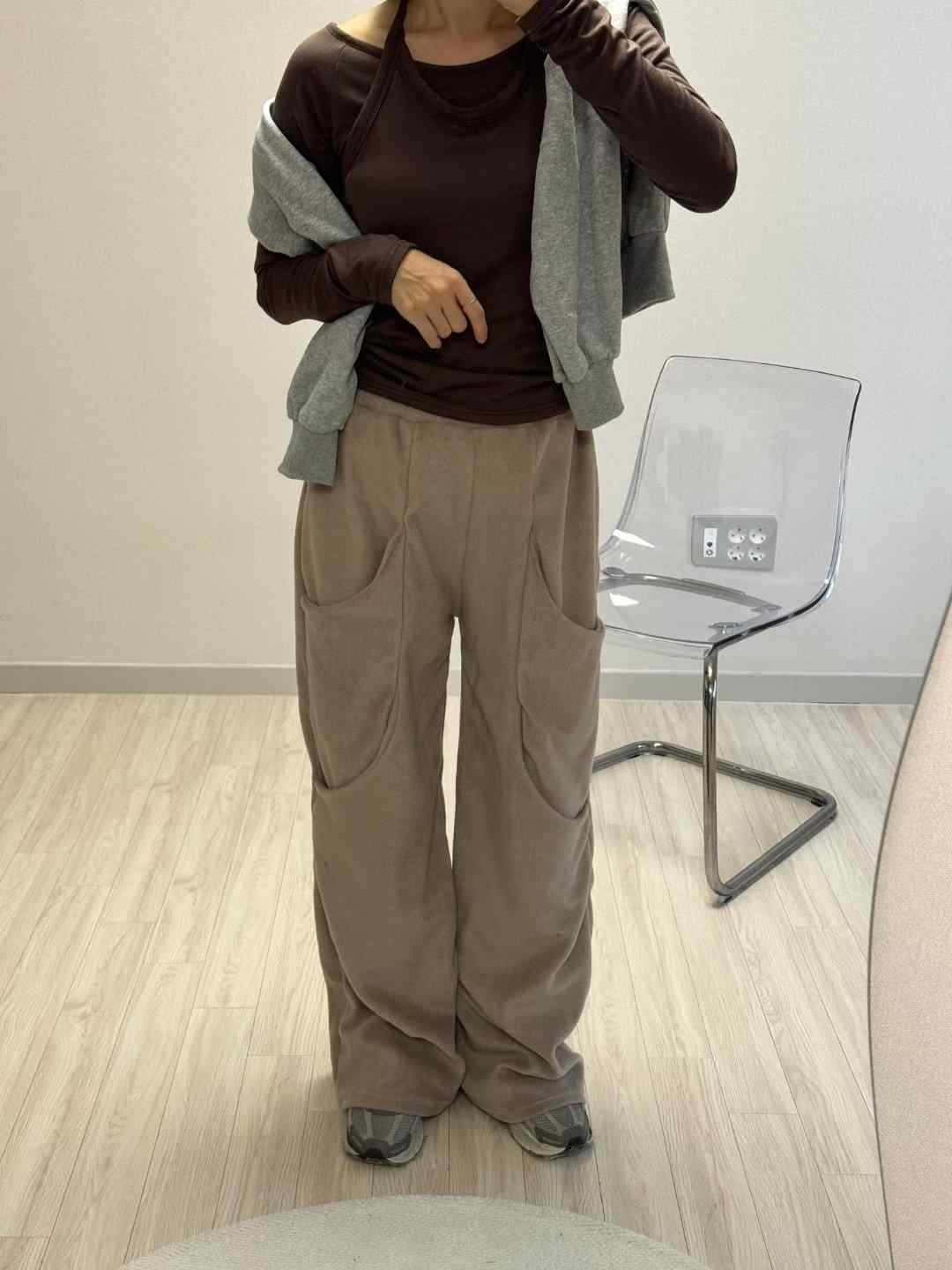 SEOULER東大門㊣直郵女裝新品人氣休閑真品時尚休閑褲雙口袋SEOULER休閑褲