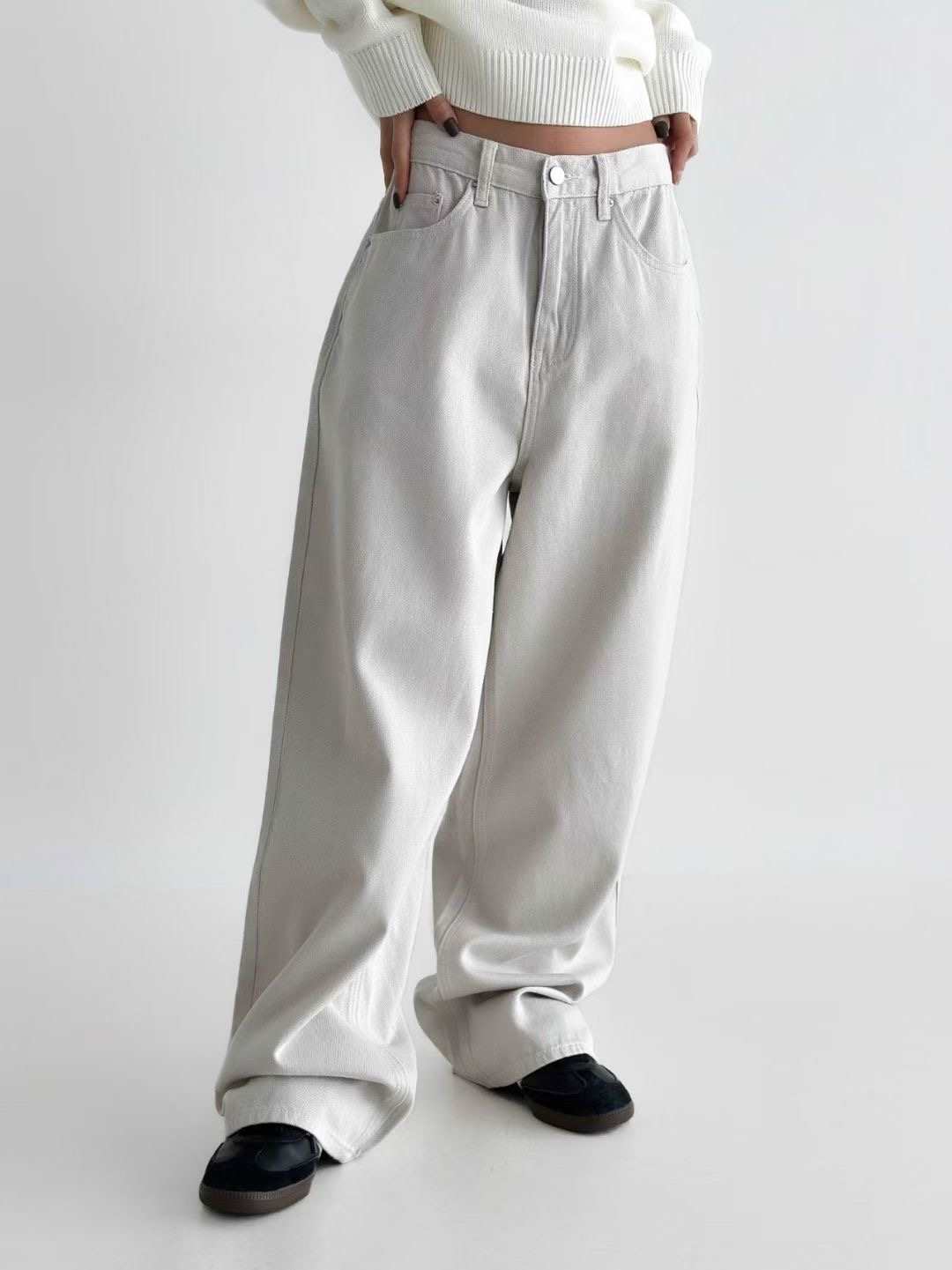 PUBLIC&amp;CO GIRL東大門㊣代購女裝新款熱賣休閑牛仔褲PUBLIC&amp;CO GIRL牛仔褲