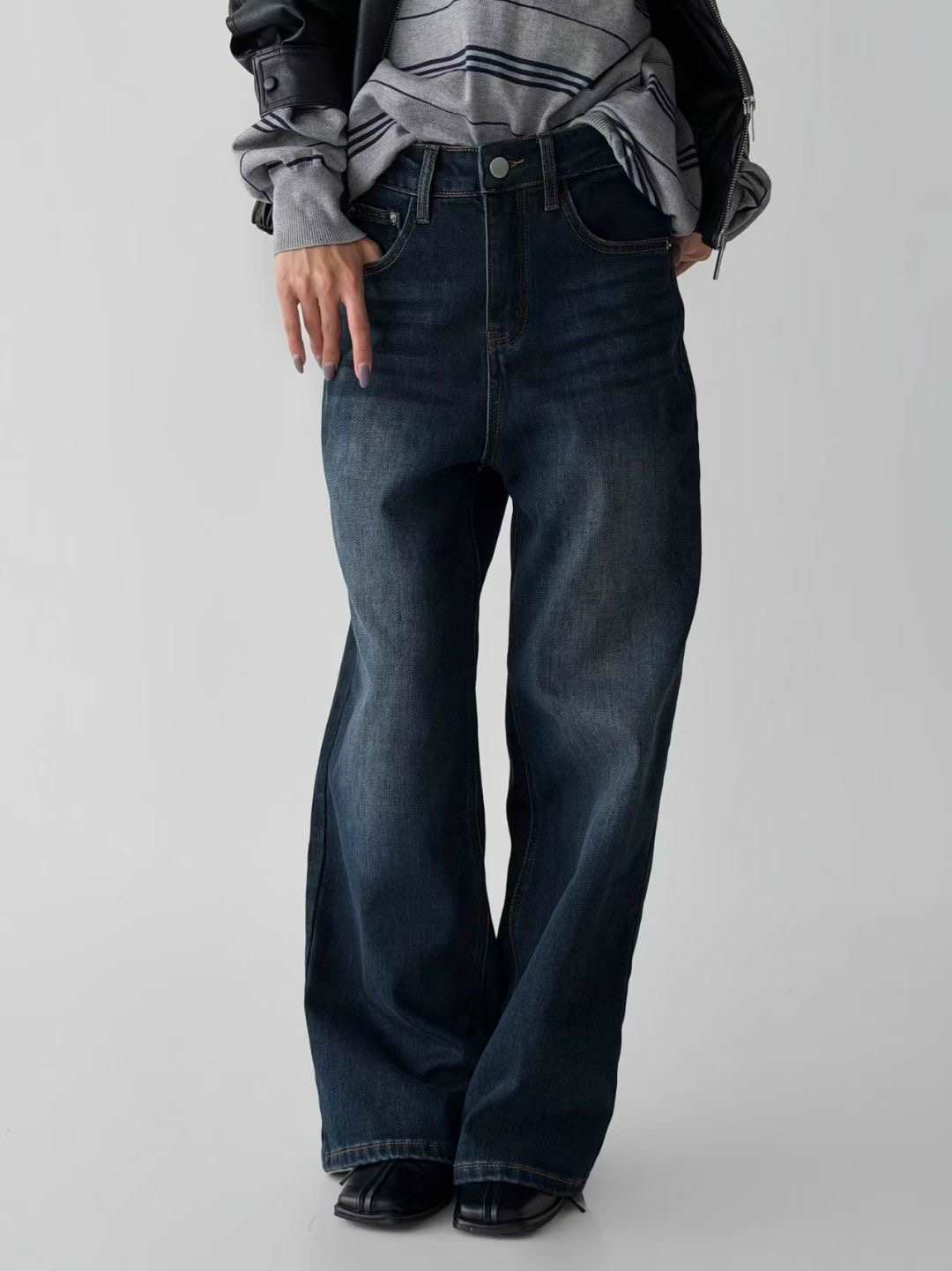 PUBLIC&amp;CO GIRL東大門㊣代購女士新品推薦休閑牛仔褲PUBLIC&amp;CO GIRL牛仔褲