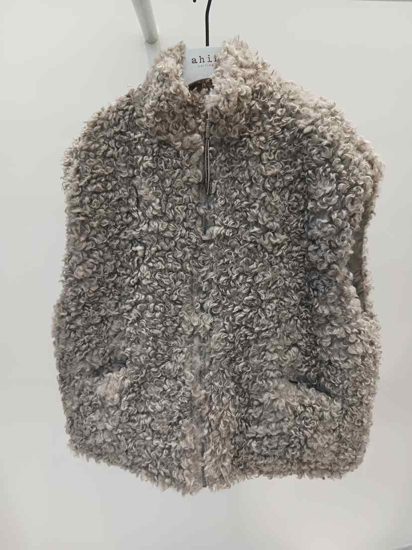 NEOUL韓國代購㊣女裝新款職業真品推薦熱賣人氣時尚馬甲羊毛NEOUL/ahin雙領標簽馬甲