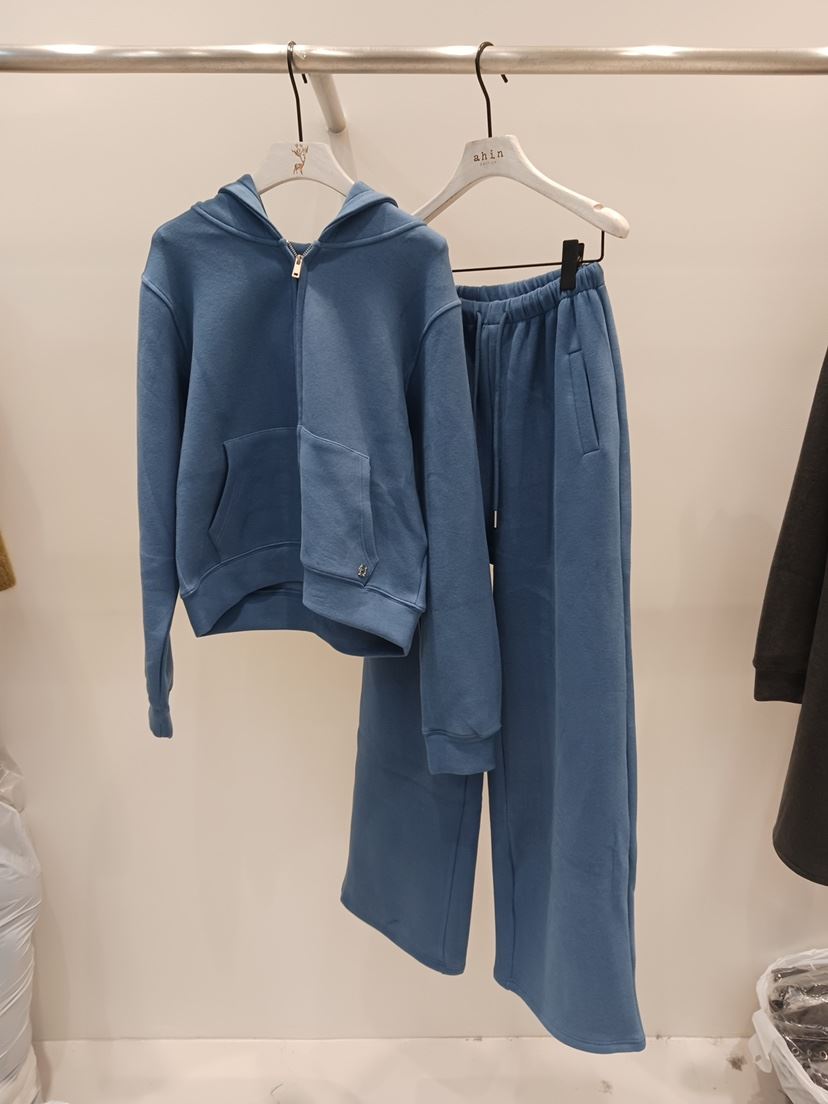 NEOUL東大門㊣直郵女士新品熱賣真品推薦職業人氣套裝拉鏈連帽NEOUL/ahin雙領標簽套裝