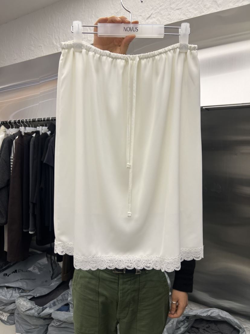 NOVUS東大門㊣實拍女士新款人氣時尚休閑熱賣半身裙中短裙蕾絲NOVUS半身裙/中短裙