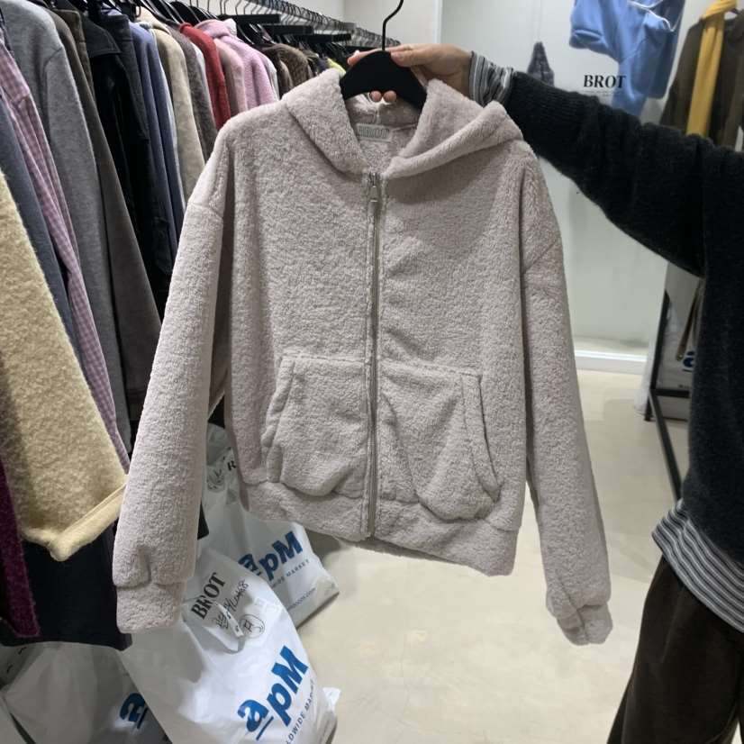 BROT東大門㊣實拍女士新品時尚25秋冬人氣推薦熱賣衛衣抓絨BROT衛衣