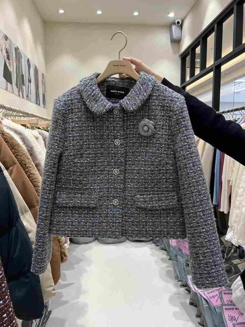 MARIE MARIE東大門㊣代購女裝新款人氣推薦真品夾克含飾品MARIE MARIE夾克