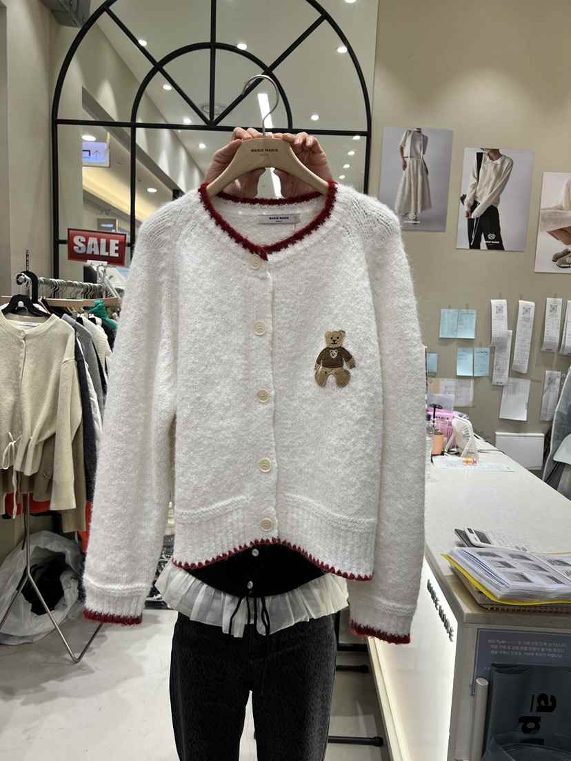 MARIE MARIE東大門㊣直郵女士新款25秋冬熱賣職業人氣針織衫MARIE MARIE針織衫