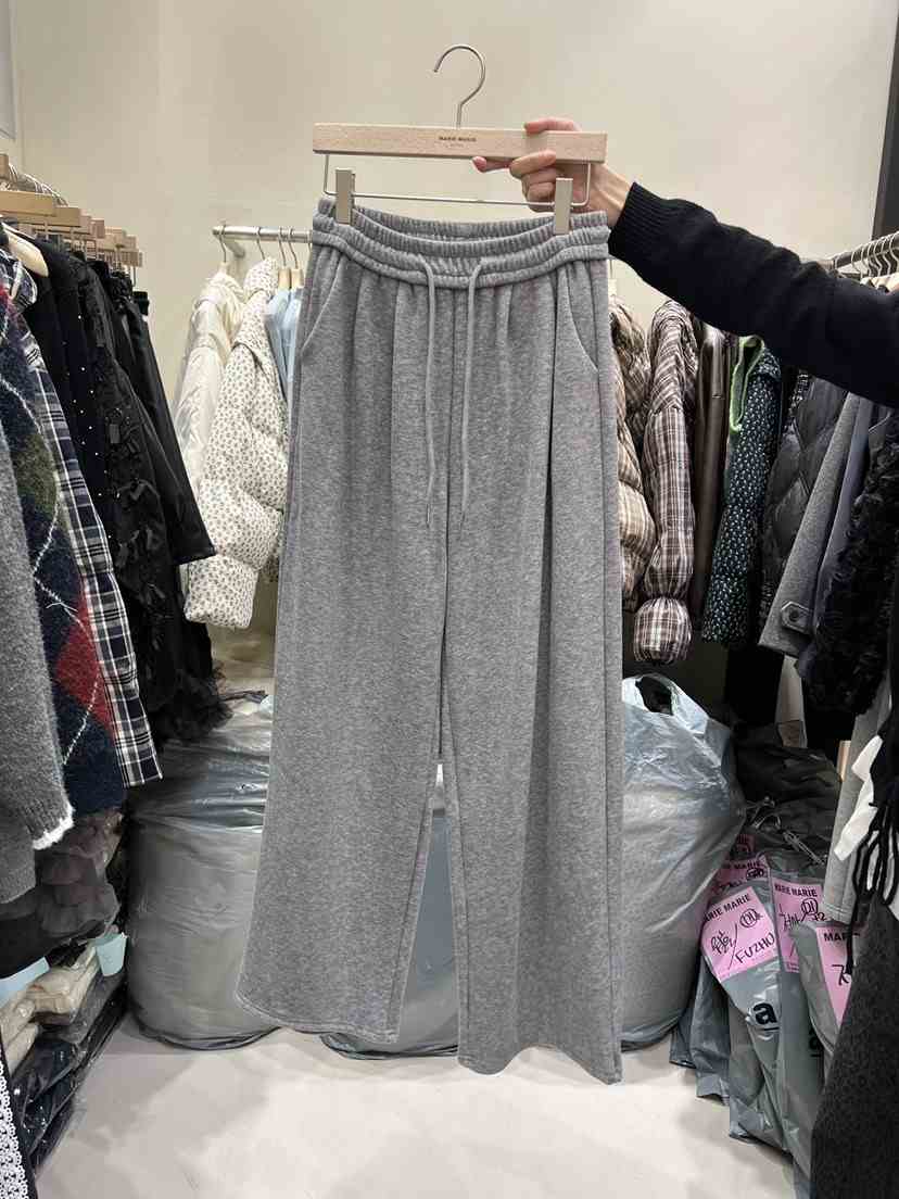 MARIE MARIE東大門㊣實拍女士新款熱賣25秋冬時尚休閑褲加絨MARIE MARIE休閑褲