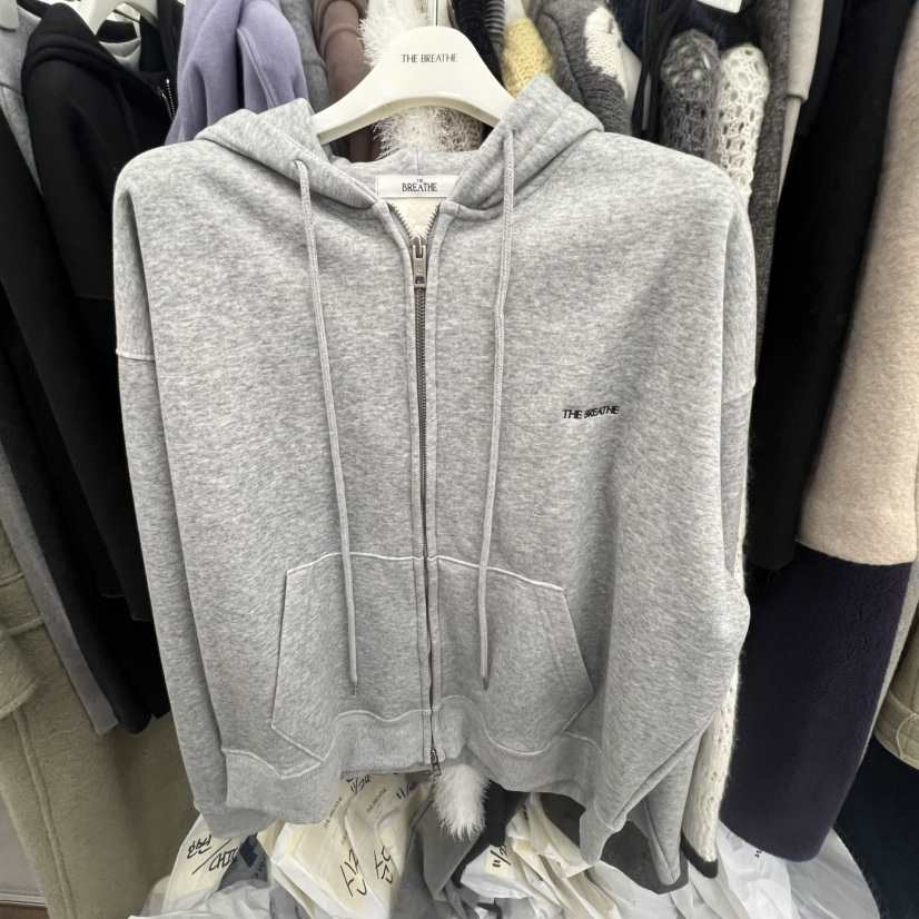 BREATHE韓國直郵㊣女士新品時尚熱賣職業25秋冬衛衣連帽衫加絨BREATHE衛衣