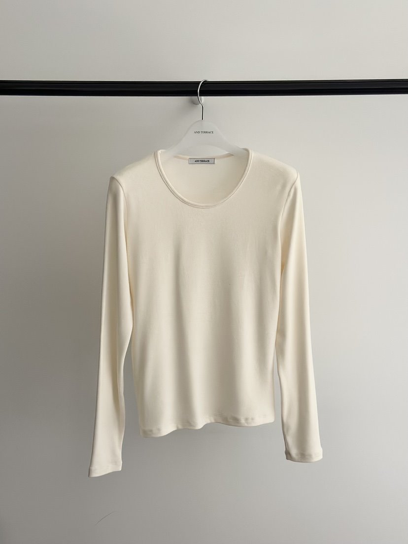 ANDTERRACE東大門㊣代購女裝新款真品熱賣時尚推薦25秋冬長袖T恤ANDTERRACE長袖T恤