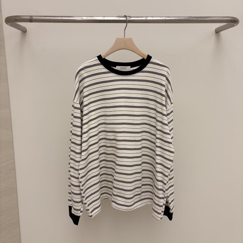 LAIVE東大門㊣實拍女裝新款人氣推薦25秋冬時尚熱賣長袖T恤LAIVE長袖T恤