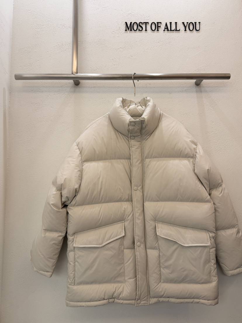 MOST OF ALL U韓國直郵㊣女裝新品推薦短款羽絨服填充鴨絨MOST OF ALL U短款羽絨服