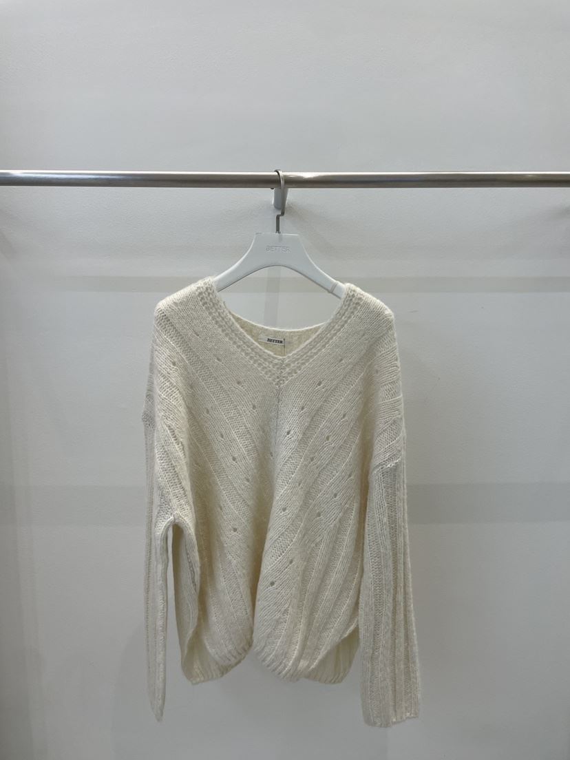 BETTER韓國直郵㊣女士新款25秋冬休閑人氣職業時尚熱賣針織衫BETTER針織衫