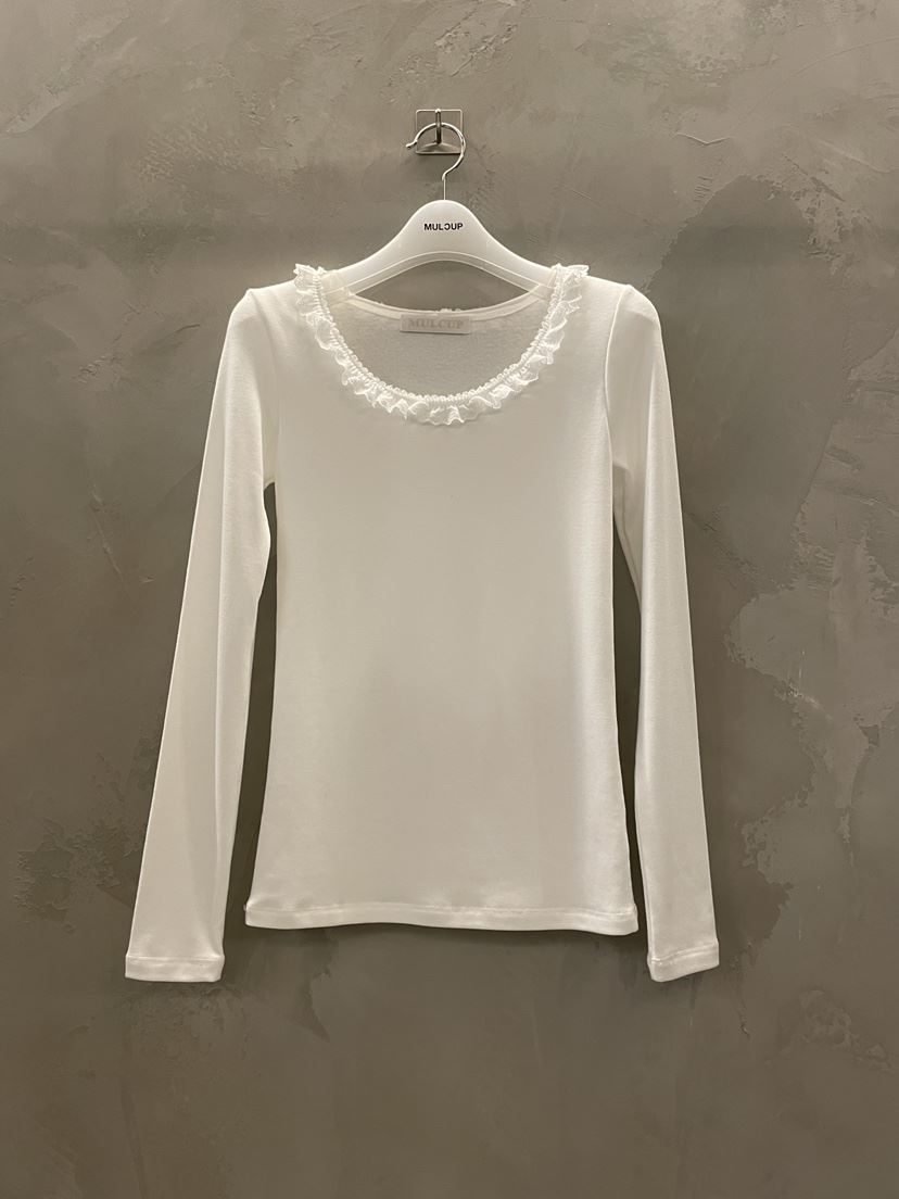 MULCUP韓國代購㊣女士新品人氣25秋冬熱賣推薦休閑職業長袖T恤MULCUP長袖T恤