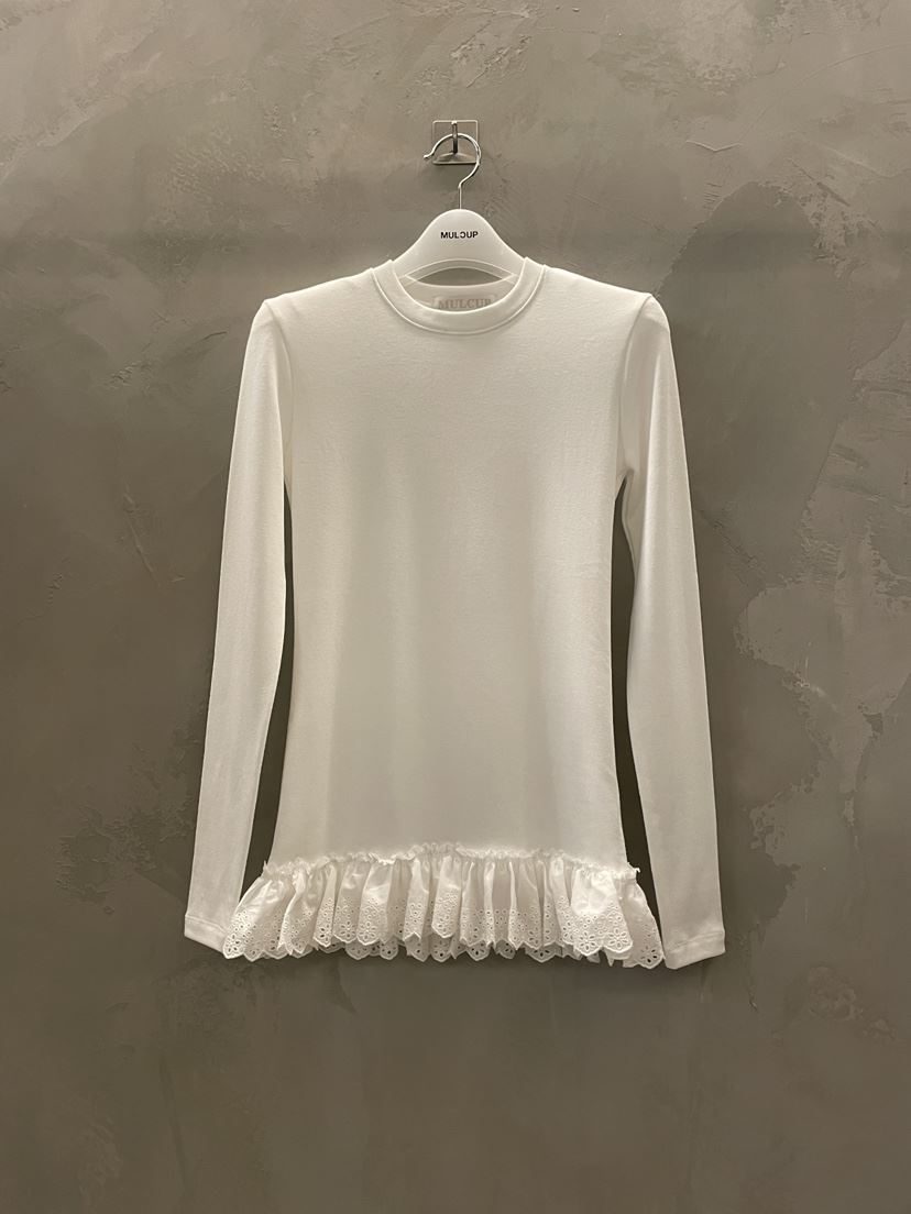 MULCUP東大門㊣實拍女士新品熱賣人氣職業真品休閑25秋冬長袖T恤MULCUP長袖T恤