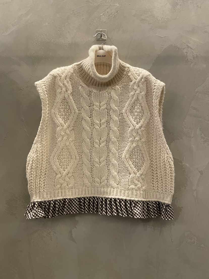 MULCUP東大門㊣代購女裝新品人氣時尚真品推薦職業休閑馬甲MULCUP馬甲