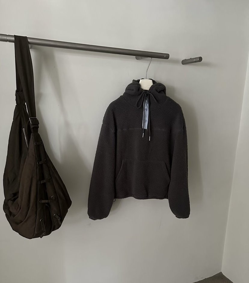 SYMBOL韓國代購㊣女士新款真品時尚25秋冬推薦人氣衛衣羊毛SYMBOL衛衣