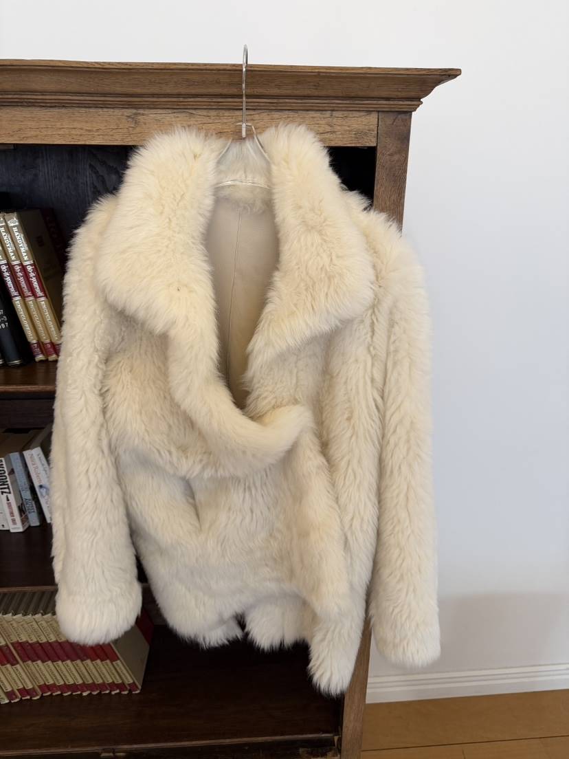 LAVIEU韓國直郵㊣女裝新品休閑真品25秋冬人氣短款大衣羊毛LAVIEU短款大衣