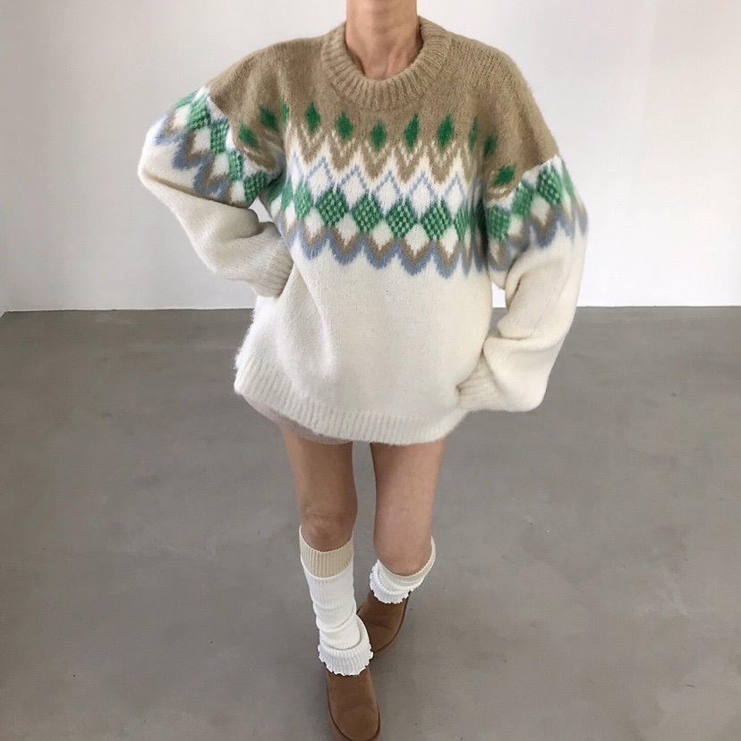 2TWO MOON東大門㊣代購女裝新品25秋冬推薦真品熱賣時尚毛衣2TWO MOON毛衣