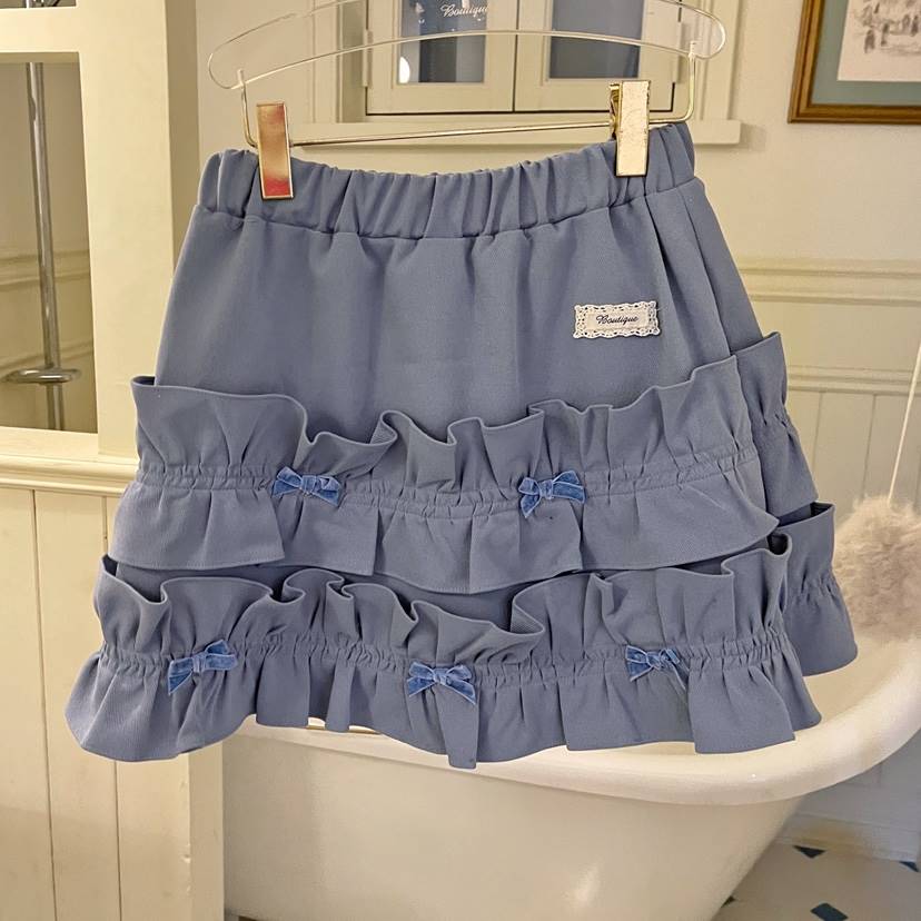 BOUTIQUE-L東大門㊣直郵女裝新品時尚推薦真品熱賣短裙雙層BOUTIQUE-L短裙