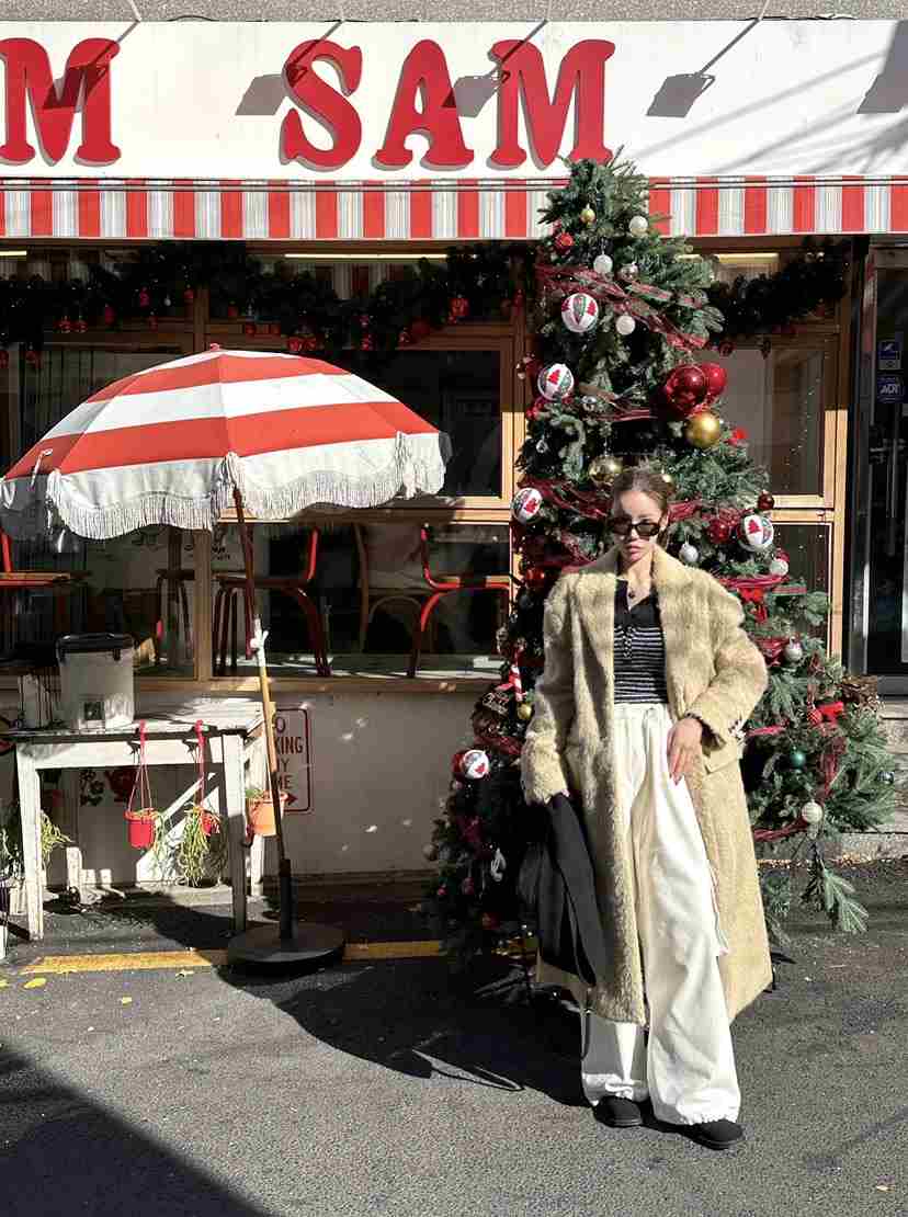 ZEROZERO韓國代購㊣女裝新款推薦真品人氣休閑熱賣中長款大衣ZEROZERO中長款大衣