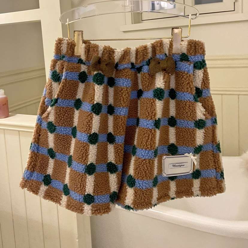 BOUTIQUE-L東大門㊣實拍女士新款真品人氣25秋冬休閑推薦短褲BOUTIQUE-L短褲