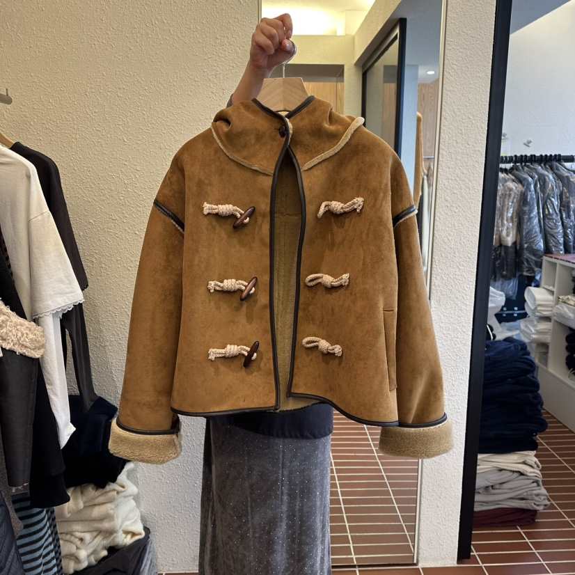 CHOI-L東大門㊣代購女裝新品真品熱賣職業休閑25秋冬短款大衣CHOI短款大衣