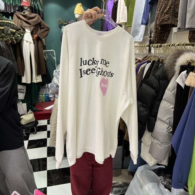 3COLOR東大門㊣實拍女裝新款職業長袖T恤Three color長袖T恤