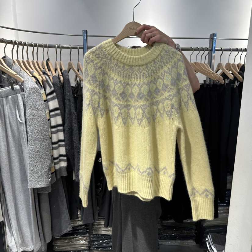 HABLE東大門㊣代購女士新款真品休閑時尚熱賣25秋冬人氣針織衫HABLE針織衫